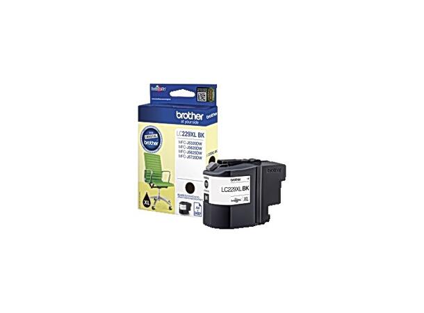 Blekk BROTHER LC229XLBK HC sort 